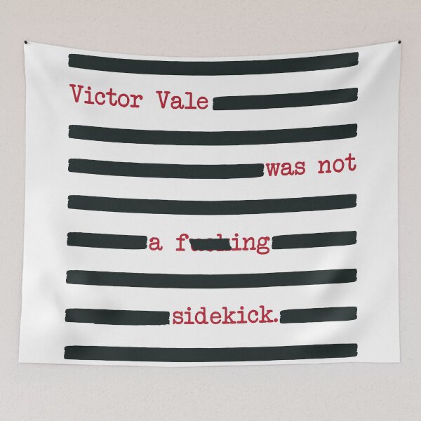 Item preview, Vicious by V.E. Schwab - Victor Vale Sidekick Quote designed and sold by Kat-Kreations.
