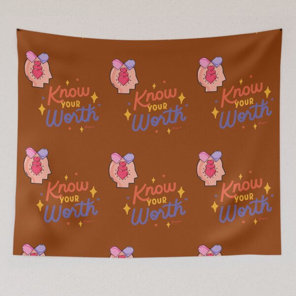 Item preview, Know Your Worth designed and sold by LibrosBOOKtique.
