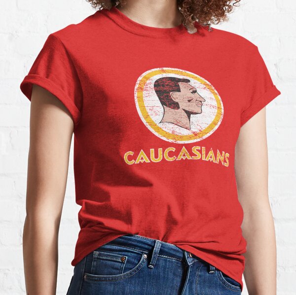 Cleveland Caucasians T-Shirt Funny Parody Tee Black