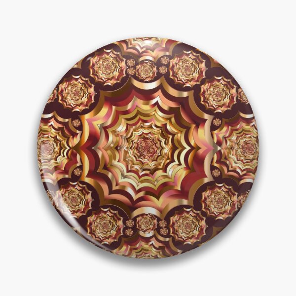 Item preview, Mandala Hypno Pattern brown designed and sold by Hypnotees.