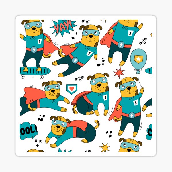 Item preview, Dog superhero designed and sold by Savvalinka.