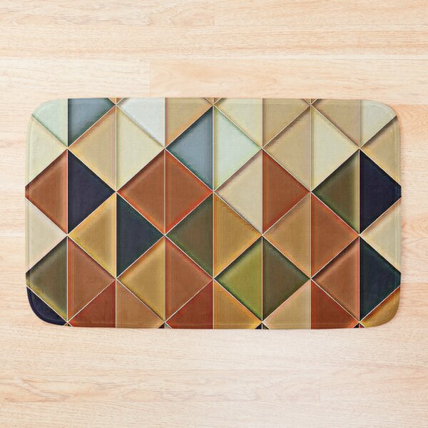 Item preview, Geometric Triangles With Colorful Seamless Pattern Like Diamond designed and sold by Indra Agrawal.