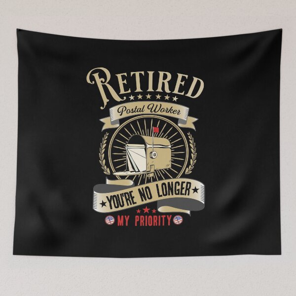 Item preview, Retired Postal Worker Gifts designed and sold by Grimbart.