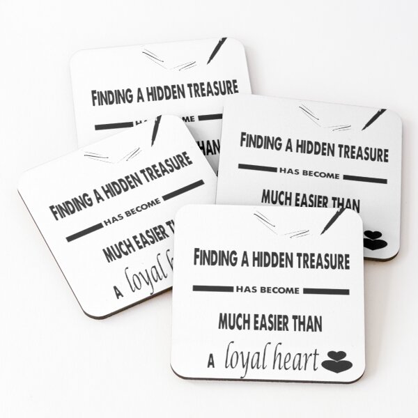 Item preview, Loyal heart quote designed and sold by AmynMeed.