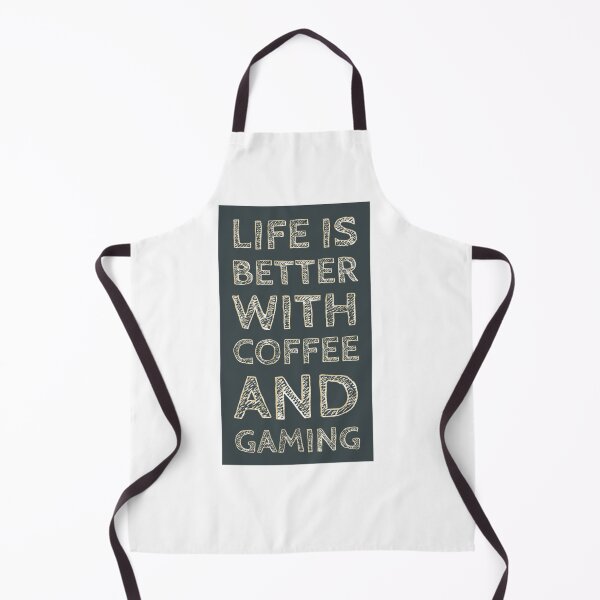 Item preview, life is better with coffee and gaming designed and sold by derryshop.