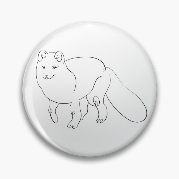 Item preview, Arctic fox designed and sold by NAEKO-animals.