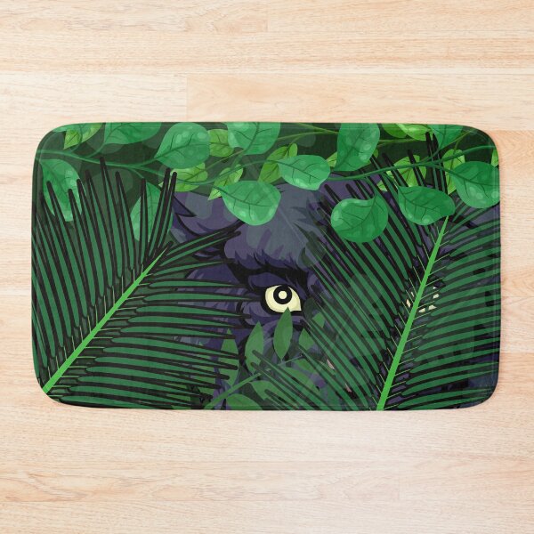 Item preview, Black Panther in the jungle designed and sold by ATB20.