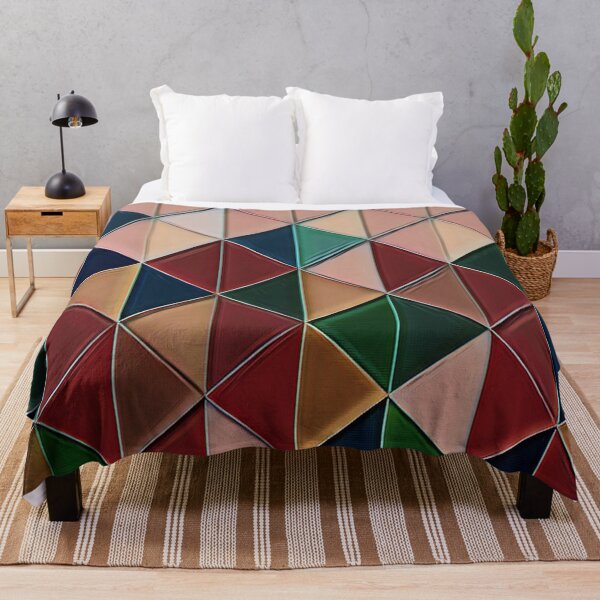 Item preview, New Geometric Triangles With Colorful Seamless Pattern Like Diamond designed and sold by Indra Agrawal.