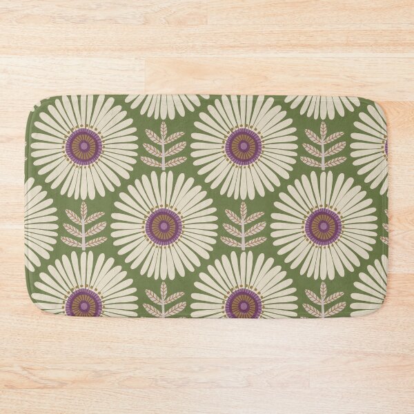 Item preview, Gertrud - Green & Purple designed and sold by Trine Tollefsen.