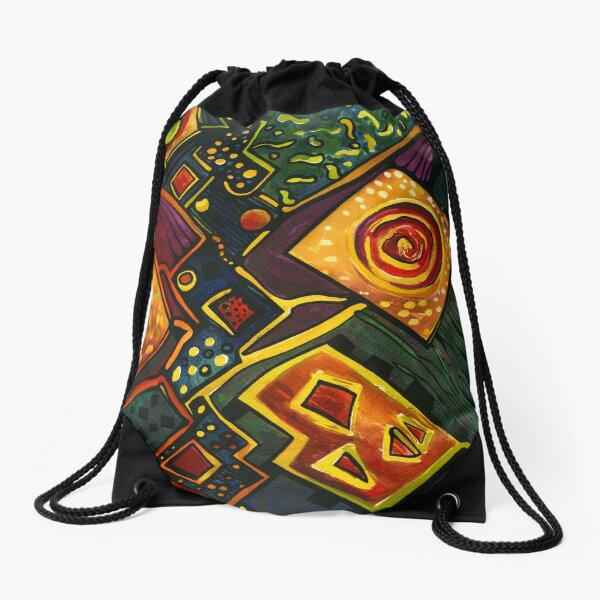 GALAXY SPARKLES Drawstring Bag