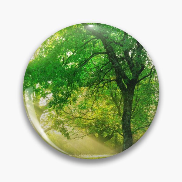 Item preview, Green Forest Landscape Sunrise designed and sold by JTS STORE.