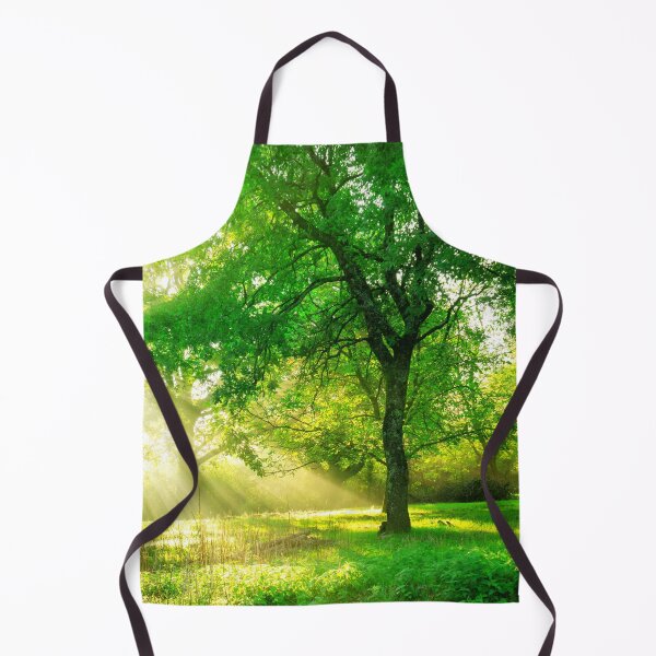 Item preview, Green Forest Landscape Sunrise designed and sold by JTS STORE.