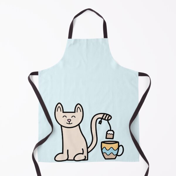 Item preview, Cat Making Tea designed and sold by krisola.