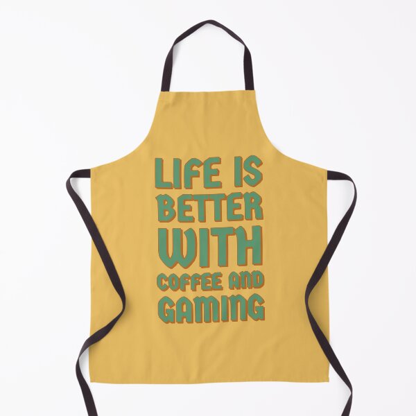 Item preview, life is better with coffee and gaming designed and sold by derryshop.