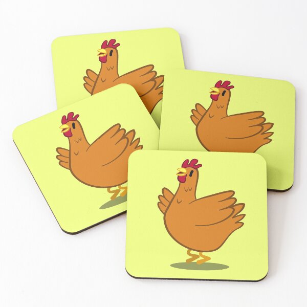 Item preview, Happy Chicken - Cute Cartoon designed and sold by MumuMundo.