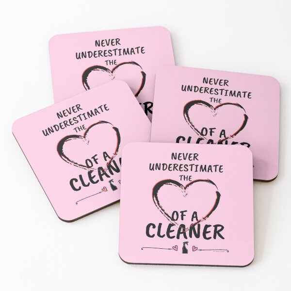 Item preview, Heart Of A House Cleaner Funny Housekeeping Valentine Gifts designed and sold by SavvyCleaner.