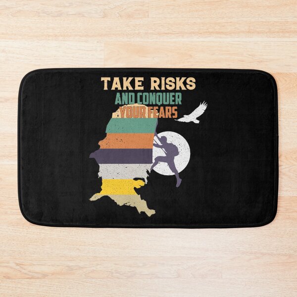Item preview,  American map Climbing, Take risks and conquer your fears. designed and sold by Rima Amin.