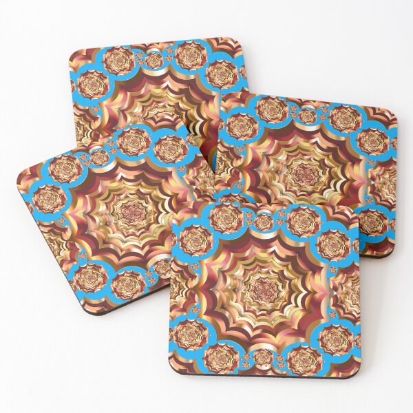 Item preview, Mandala Hypno Pattern blue designed and sold by Hypnotees.