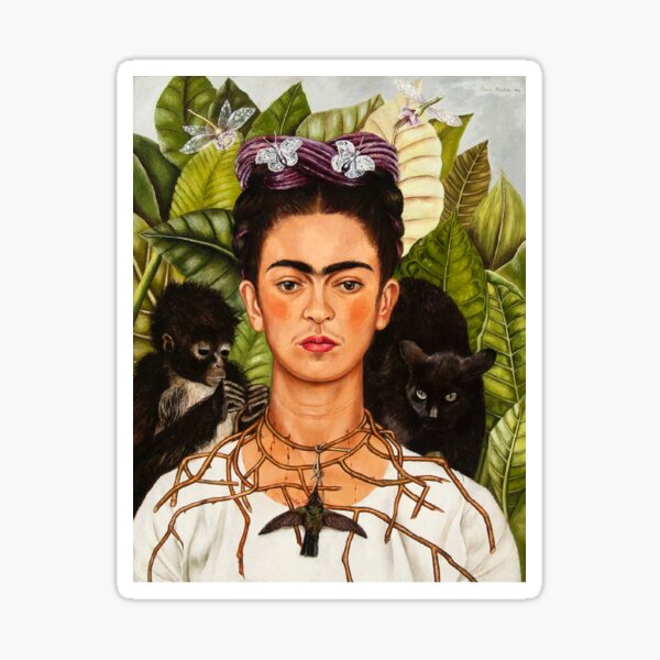 Frida Kahlo portrait Sticker