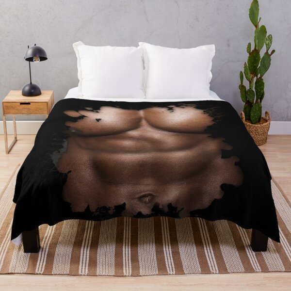Item preview, Realistic Chest Six Pack Fake Abs Muscle Man designed and sold by WillPowerApp.