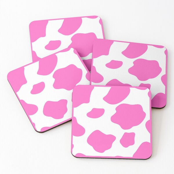 Item preview, Hot Pink Cow Print Square designed and sold by Raquel Taylor.