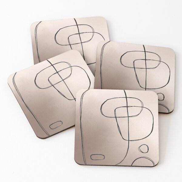 Item preview, Abstract Shape Natural Colors designed and sold by trajeado14.
