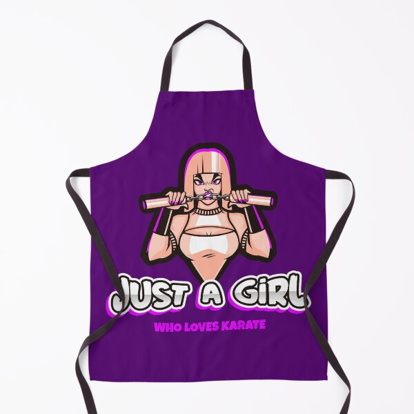 Item preview, Just a Girl Who Loves Karate designed and sold by Captivation.