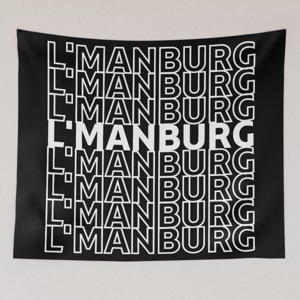Item preview, Repeated Cute L'manburg designed and sold by The Sober Art.