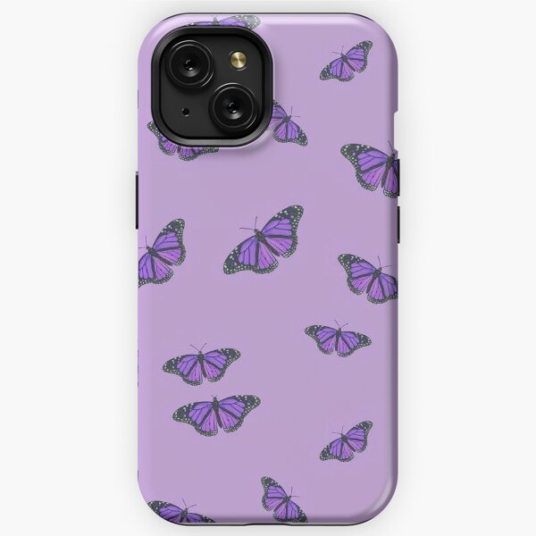 Cartoon Cute Butterfly Rose Phone Case Cover For iPhone 15 Pro Max