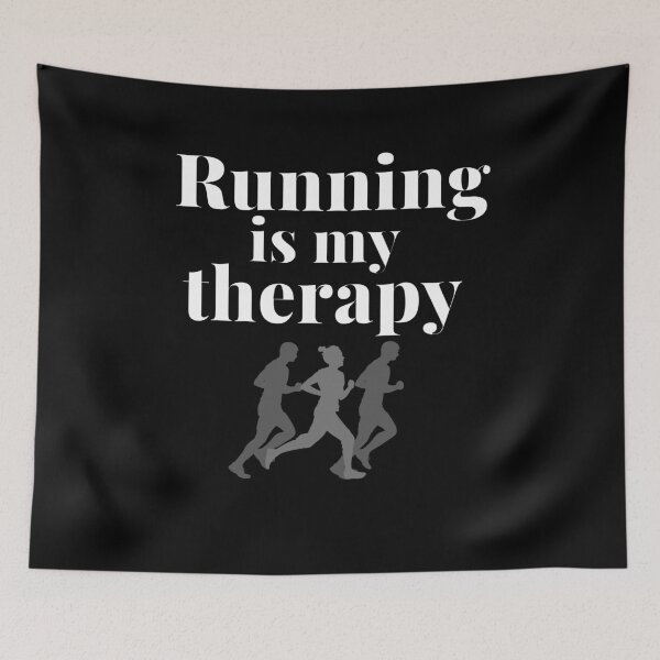 Item preview, Running is my therapy designed and sold by Gerhanj.