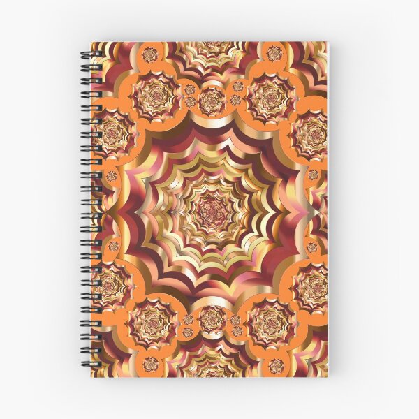 Item preview, Mandala Hypno Pattern orange designed and sold by Hypnotees.