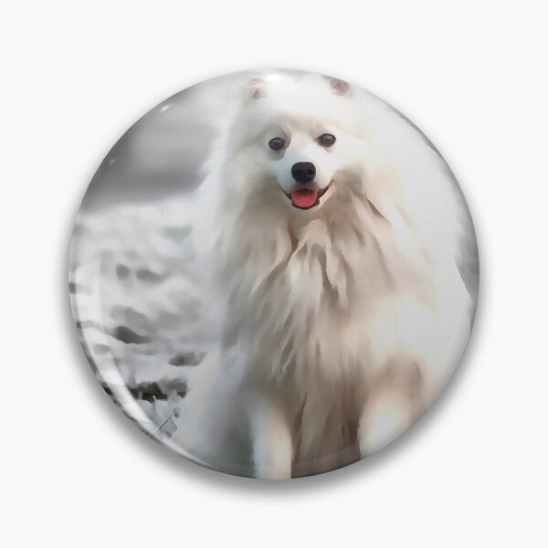 Item preview, American Eskimo Dog (Painting) designed and sold by cmphotographs.