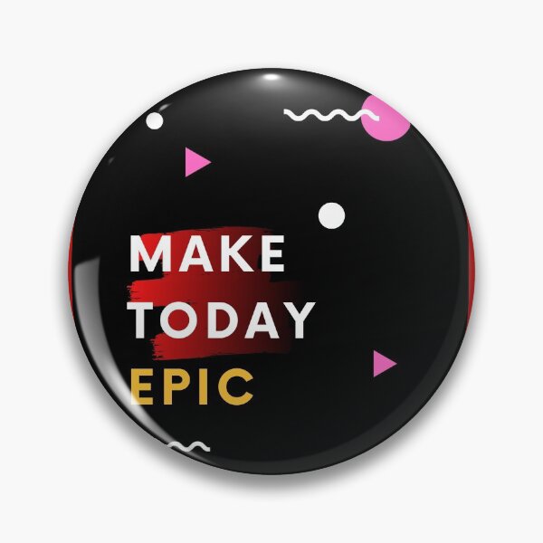 Item preview, Make Today Epic typography  designed and sold by vishkhatri.