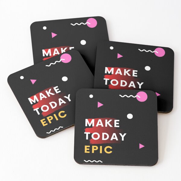 Item preview, Make Today Epic typography  designed and sold by vishkhatri.