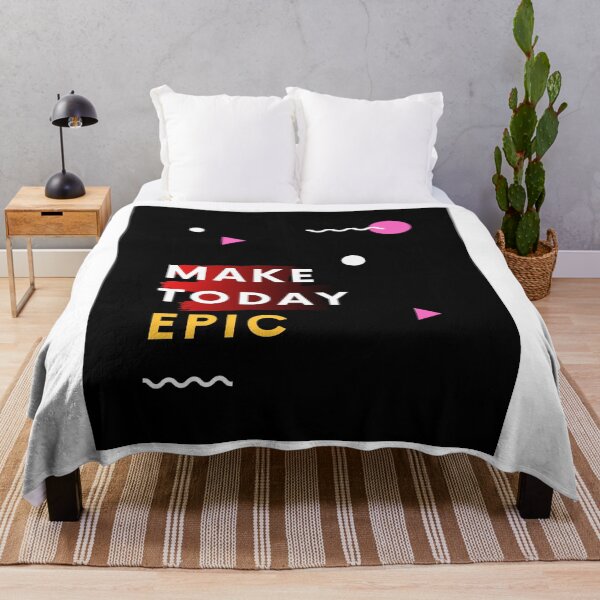 Item preview, Make Today Epic typography designed and sold by vishkhatri.
