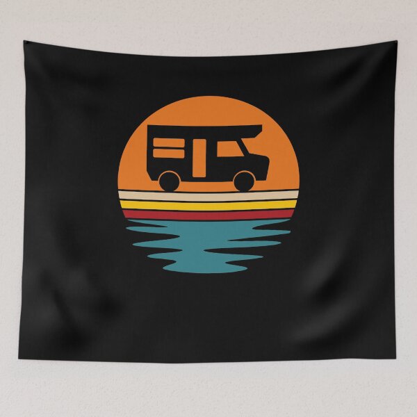 Item preview, Camper RV Road Trip Adventure Camping designed and sold by Emerg-Apparel.