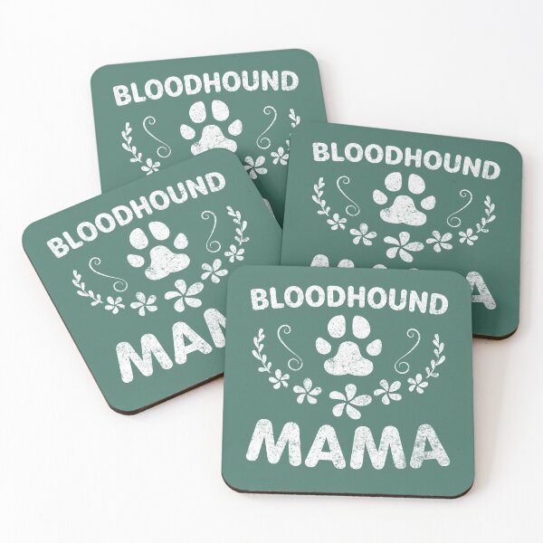 Artikelvorschau, Bloodhound Mama Shirt Bloodhound Liebhaber Besitzer Funny Dog Mom entworfen und verkauft von KuznecovaDesign.
