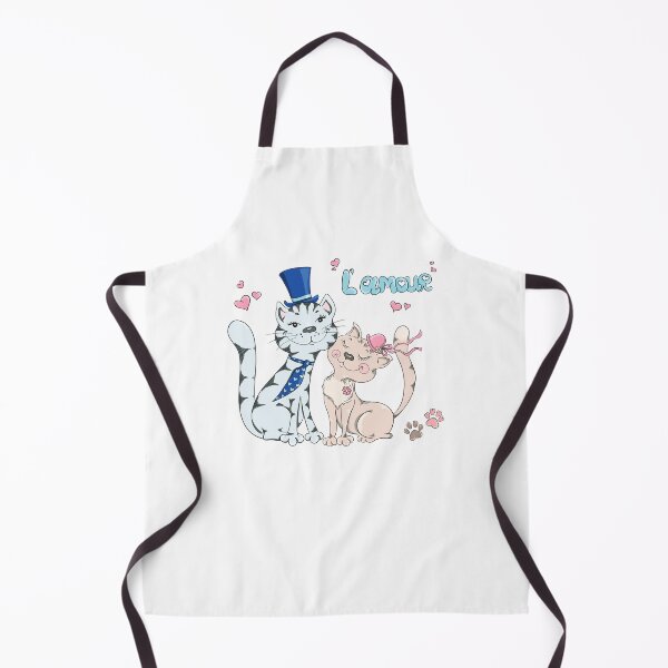Artikelvorschau, Katzenpaar L'Amour Light Colors entworfen und verkauft von ClassySassyCats.