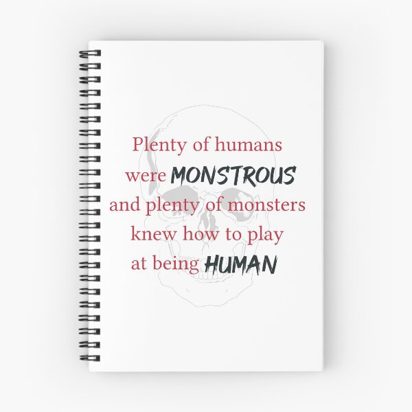 Item preview, Vicious by V.E. Schwab - Monstrous Humans Quote designed and sold by Kat-Kreations.