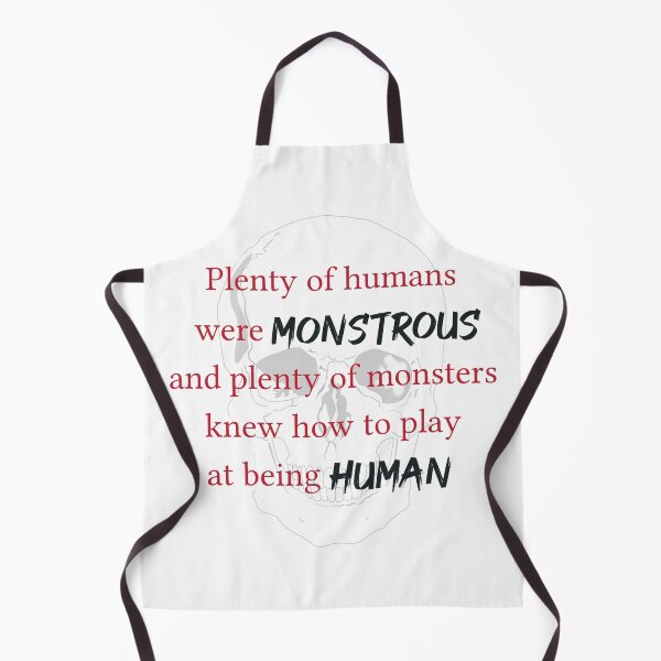 Item preview, Vicious by V.E. Schwab - Monstrous Humans Quote designed and sold by Kat-Kreations.