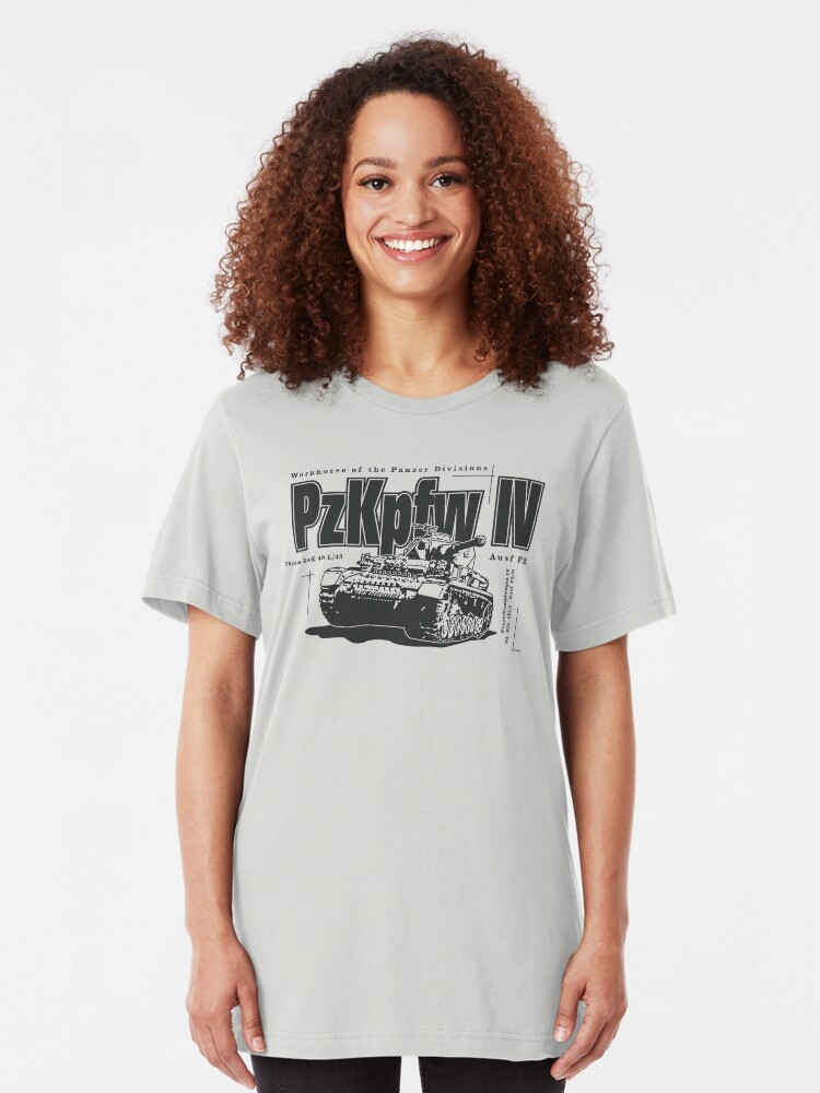 Alternate view of Panzer IV Slim Fit T-Shirt