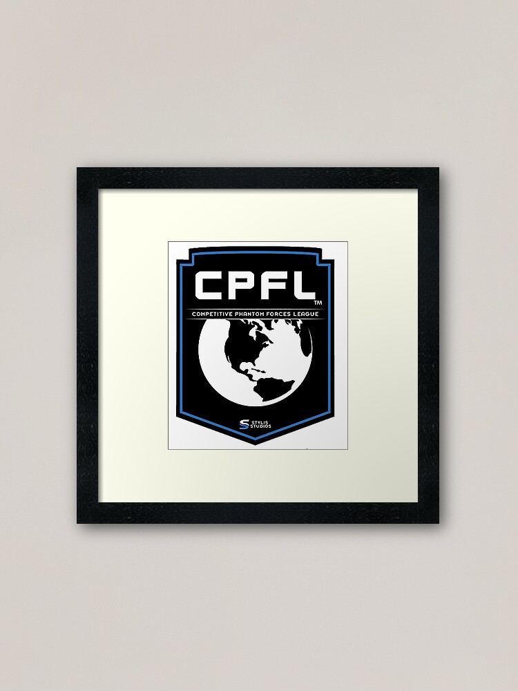 Cpfl T Shirt Framed Art Print By Scotter1995 Redbubble - cpfl roblox