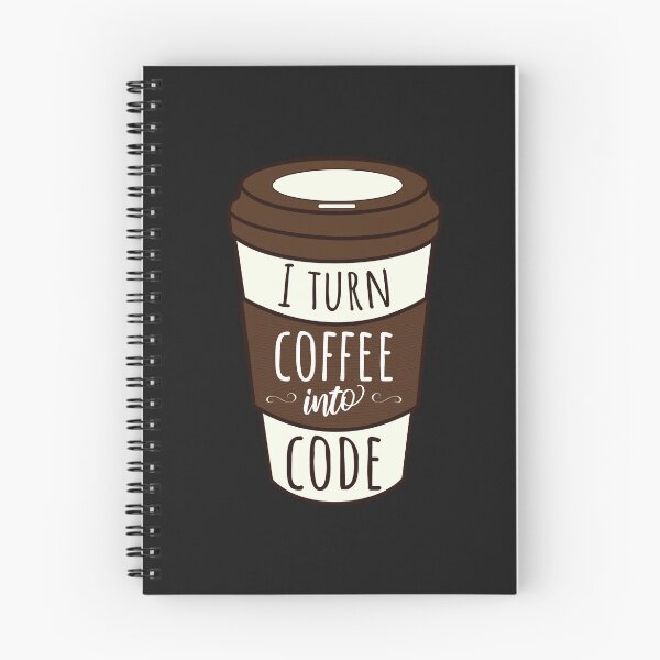 Artikelvorschau, Ich verwandle Kaffee in Code entworfen und verkauft von aladdindesigns.