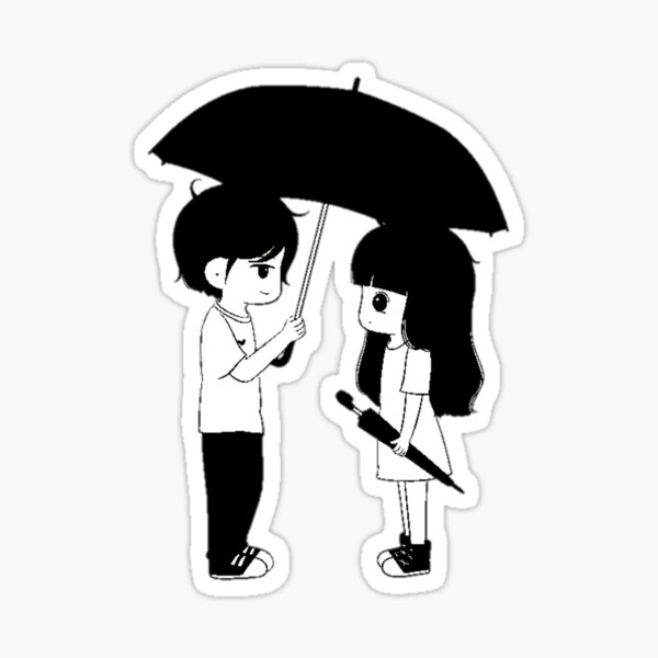 getting-wet-in-the-rains-sticker-by-ska-designs-redbubble