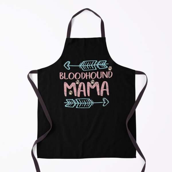 Aperçu de l'œuvre Bloodhound Mama Shirt Bloodhound Lover Lover Owner Funny Dog Mom créée et vendue par KuznecovaDesign.