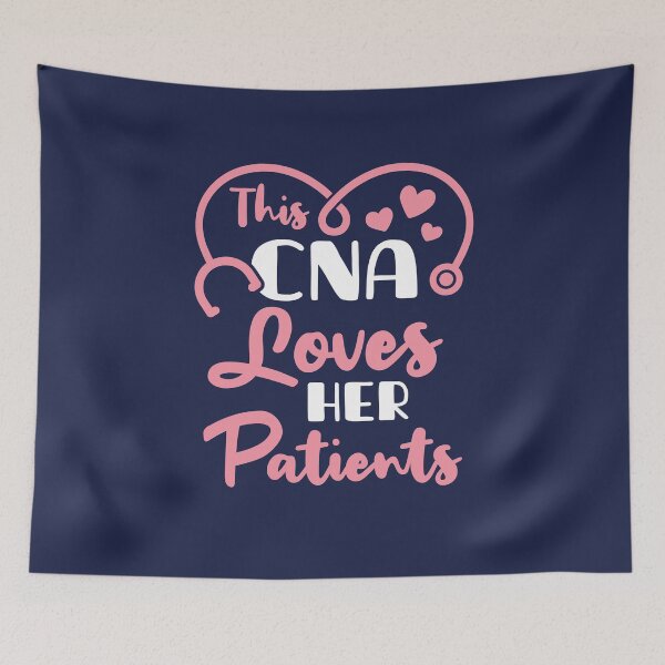 Item preview, This CNA Loves Her Patients Certified Nurse Assistant Valentine's Day  designed and sold by jaygo.