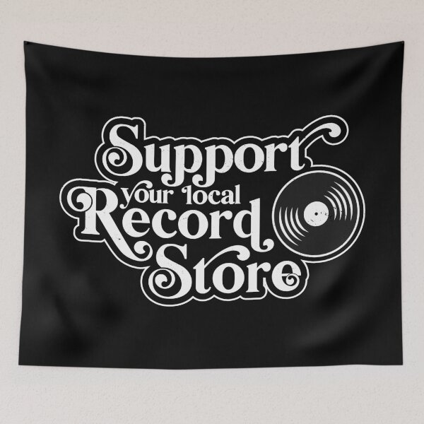 Item preview, Support your local record store, Vinyl Collectors, Music Lovers designed and sold by emmjott.