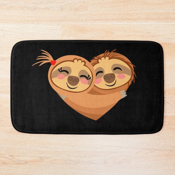 Item preview, Cute Love Sloths Heart Valentines Day designed and sold by mlnana.