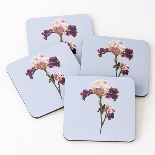Item preview, Magenta and Pink Irises designed and sold by Susan Savad.