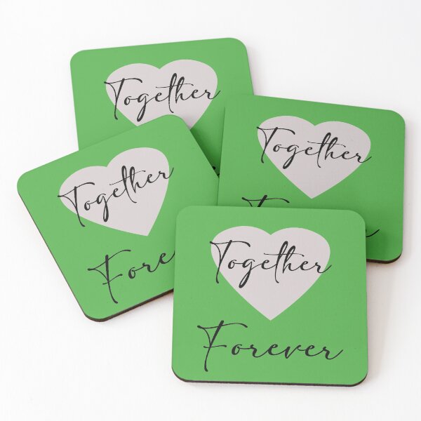 Item preview, Together Forever on green designed and sold by IslesArt.